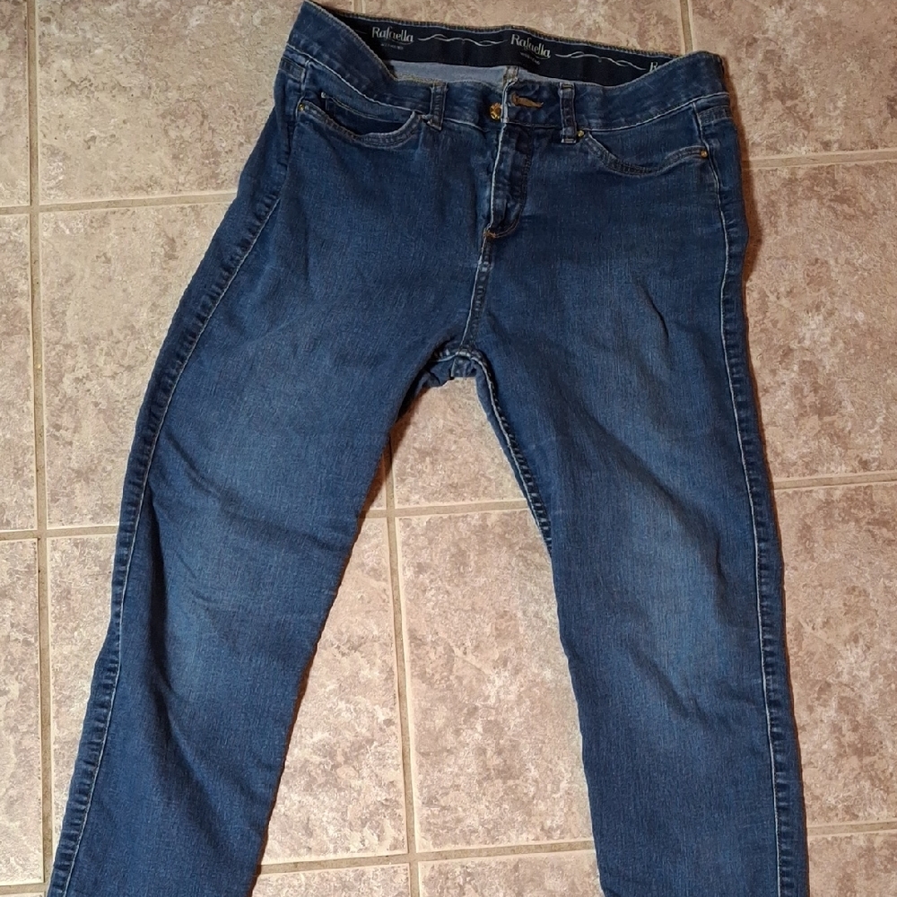 Rafaella Classic Blue Straight Leg Jeans